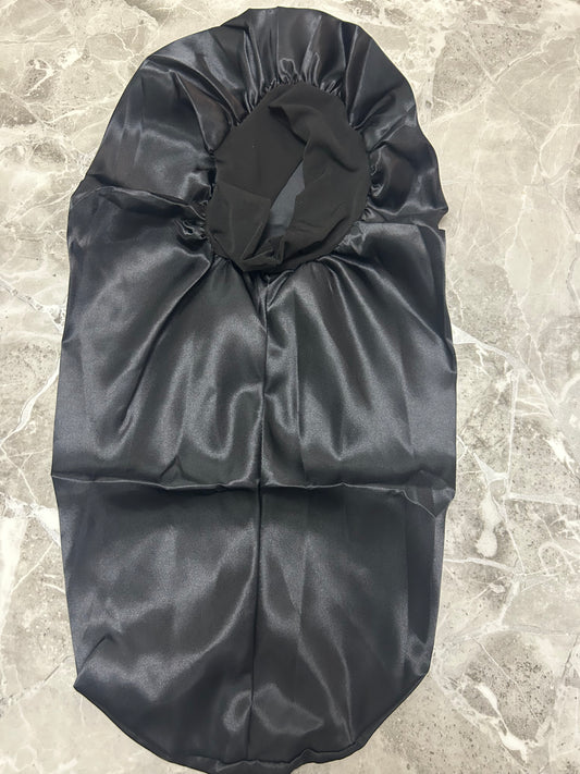 Long hair satin bonnet
