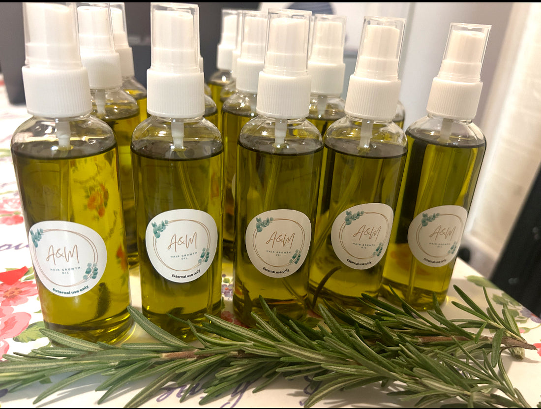 A&M Hair and Beauty hair growth oil